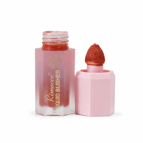 رژگونه مایع Rimocoo Liquid Blusher | رژگونه براق آبرسان با اسکوالان و شیباتر