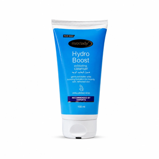 ژل شستشوی و لایهبردار صورت مکس لیدی Hydro Boost حاوی هیالورونیک اسید 150 میل