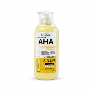 لوسیون بدن روشنکننده و لایهبردار قوی AHA لانسیاده (LanSyaDe) – حجم ۵۰۰ میلیلیتر