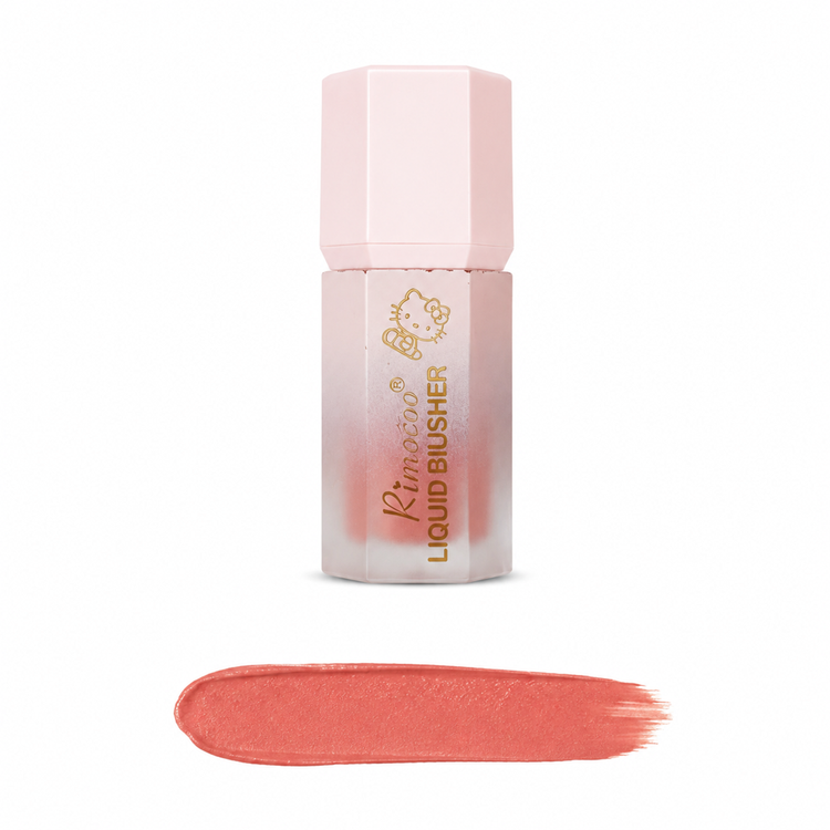 رژگونه مایع Rimocoo Liquid Blusher | رژگونه براق آبرسان با اسکوالان و شیباتر