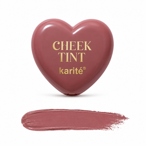 رژگونه کرمی و تینت گونه کاریته (karité) مدل قلبی